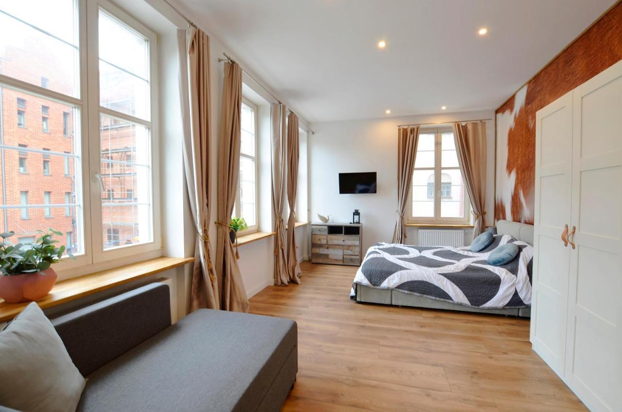 Apartament Szeroka Old Town Gdańsk Exteriör bild